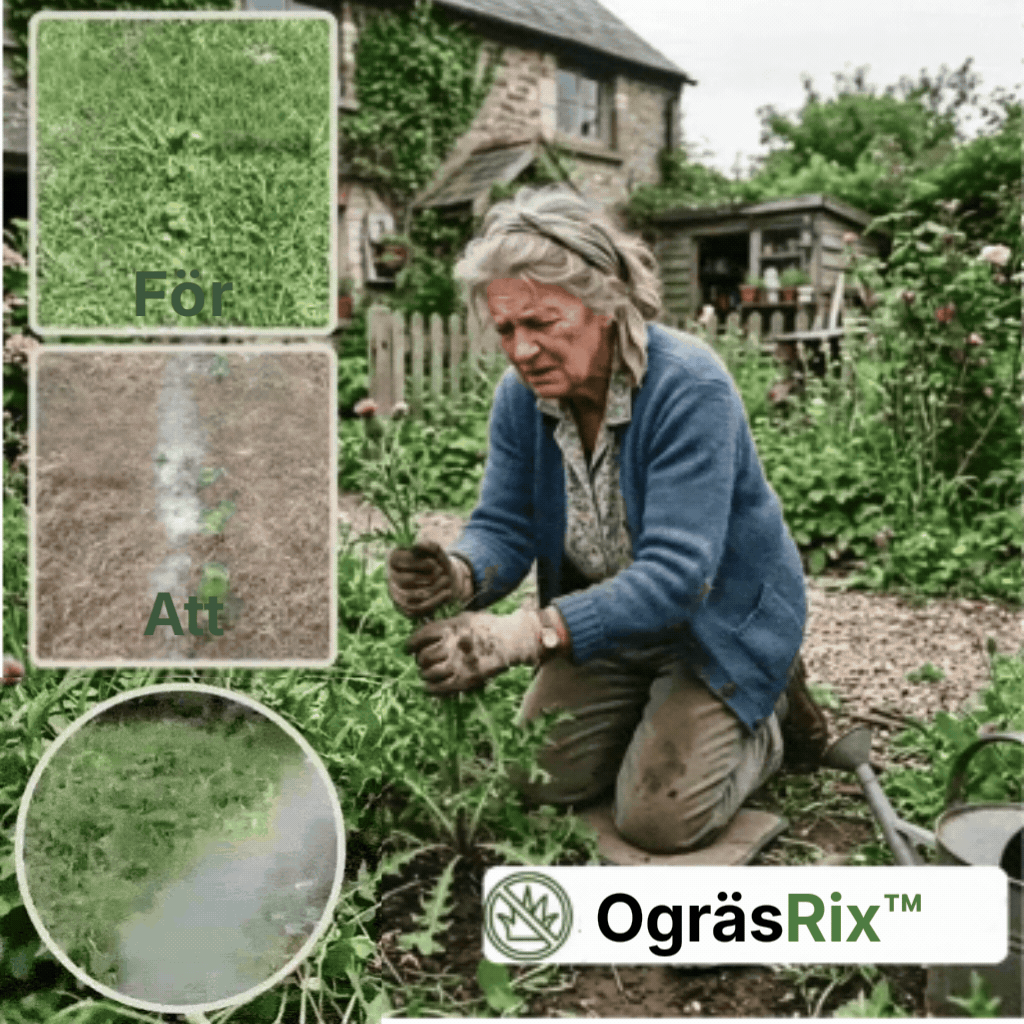 OgräsRix™ ogräsmedel | Tar bort envist ogräs synligt inom 24 timmar!