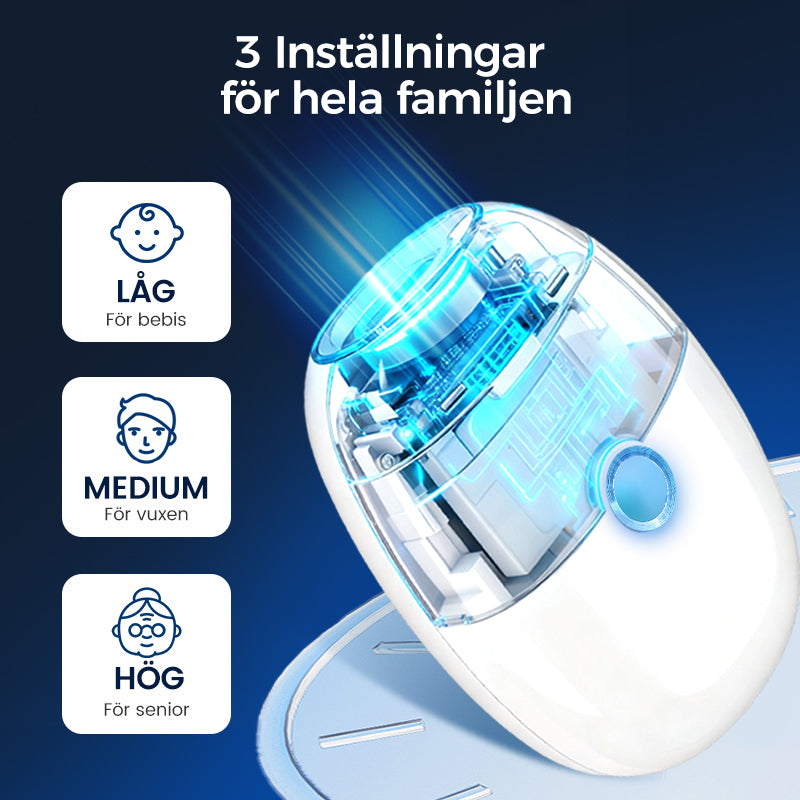 💅Universell Automatisk Nagelfil för Vuxna och Barn