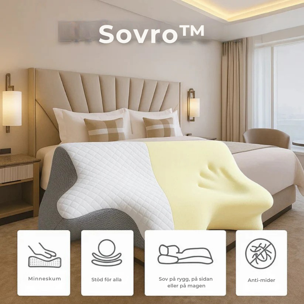 Sovro™ | Ge din nacke det stöd den saknat varje natt