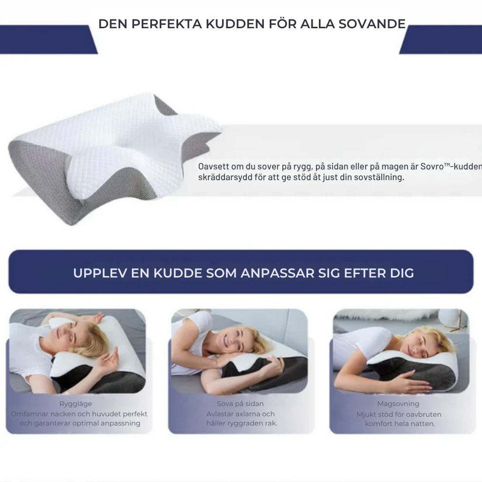 Sovro™ | Ge din nacke det stöd den saknat varje natt