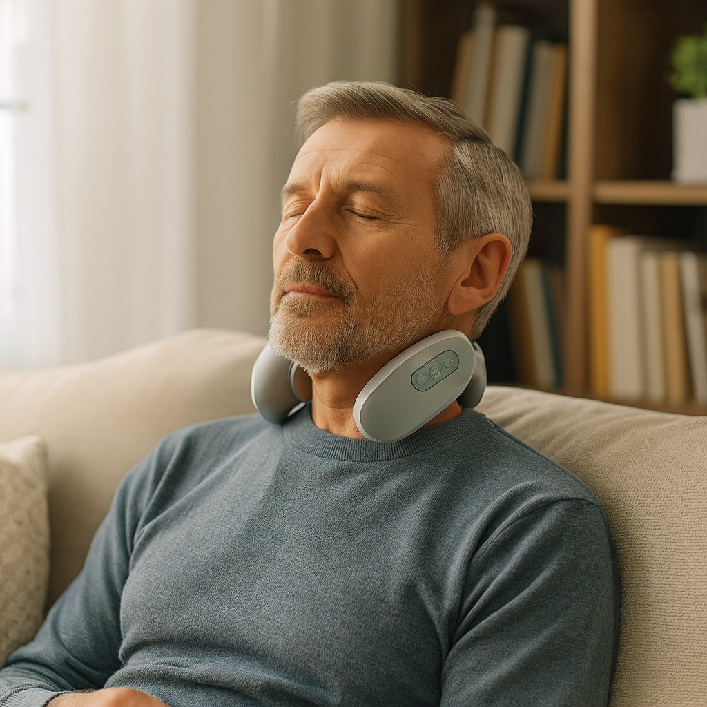 SmartNeck Pro – Massageapparat för Nacke & Axlar | Skavera