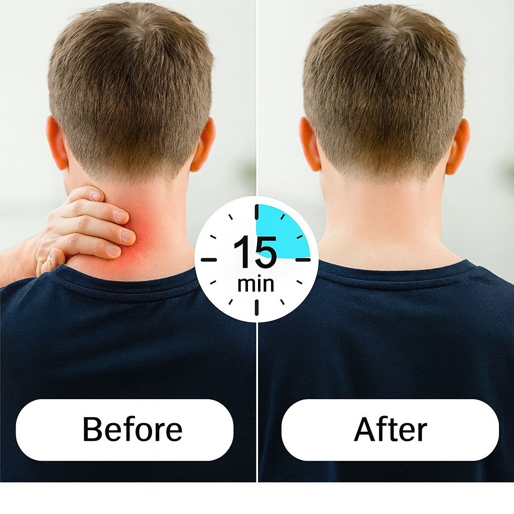 SmartNeck Pro – Massageapparat för Nacke & Axlar | Skavera