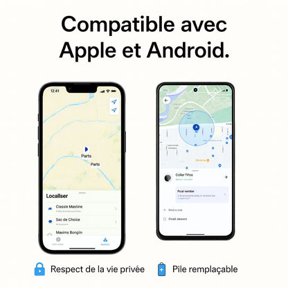 Carteo - Carte de localisation intelligente Ultra-fine