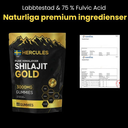 HERCULES 6 i 1 Shilajit Gummies