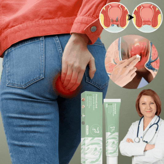 HemoLind™ – Örtbaserad hemorrojderkräm | Behandlar 99 % av hemorrojder från första appliceringen!