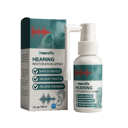 Hørofix Ørepleje-Spray | Hør Op Til 99% Bedre På Kun 72 Timer