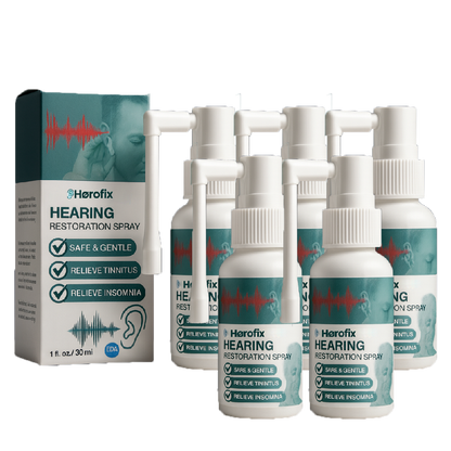 Hørofix Ørepleje-Spray | Hør Op Til 99% Bedre På Kun 72 Timer