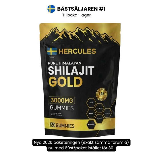 HERCULES 6 i 1 Shilajit Gummies