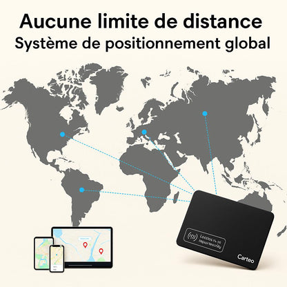 Carteo - Carte de localisation intelligente Ultra-fine
