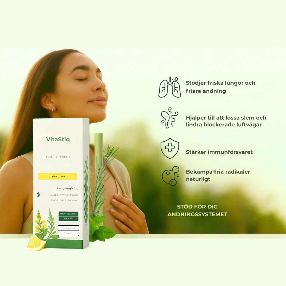 VitaStiq | Ett hälsosamt och nikotinfritt alternativ till rökning