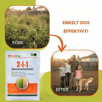 RodSlag | Bli Av Med Envist Ogräs På Bara 6 Timmar!