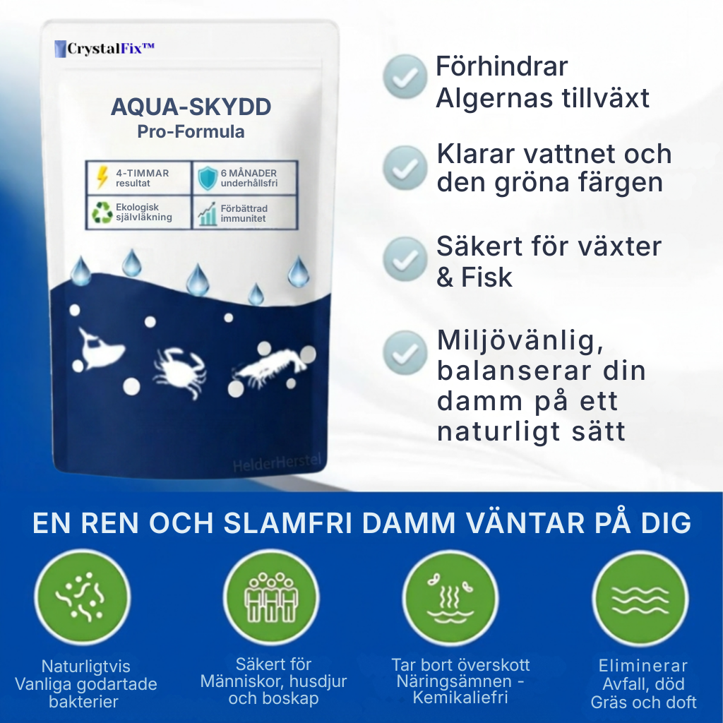 CrystalFix™ Vattenbehandling | Skavera