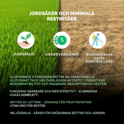 OgräsRix™ ogräsmedel | Tar bort envist ogräs synligt inom 24 timmar!