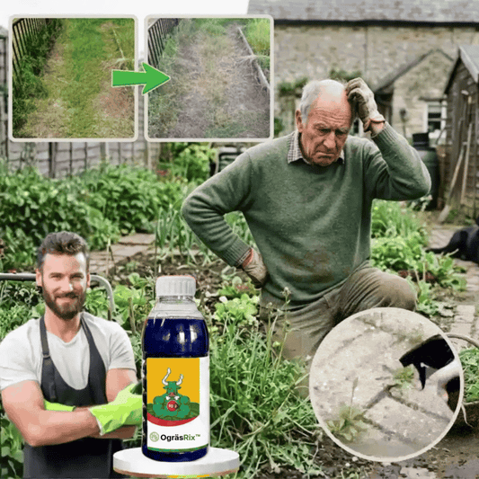 OgräsRix™ ogräsmedel | Tar bort envist ogräs synligt inom 24 timmar!